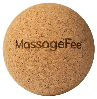 Faszienkugel natürliches Selbstmassagegerät MassageFee® Kork Massageball 